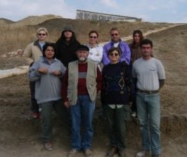  El equipo de la excavación.